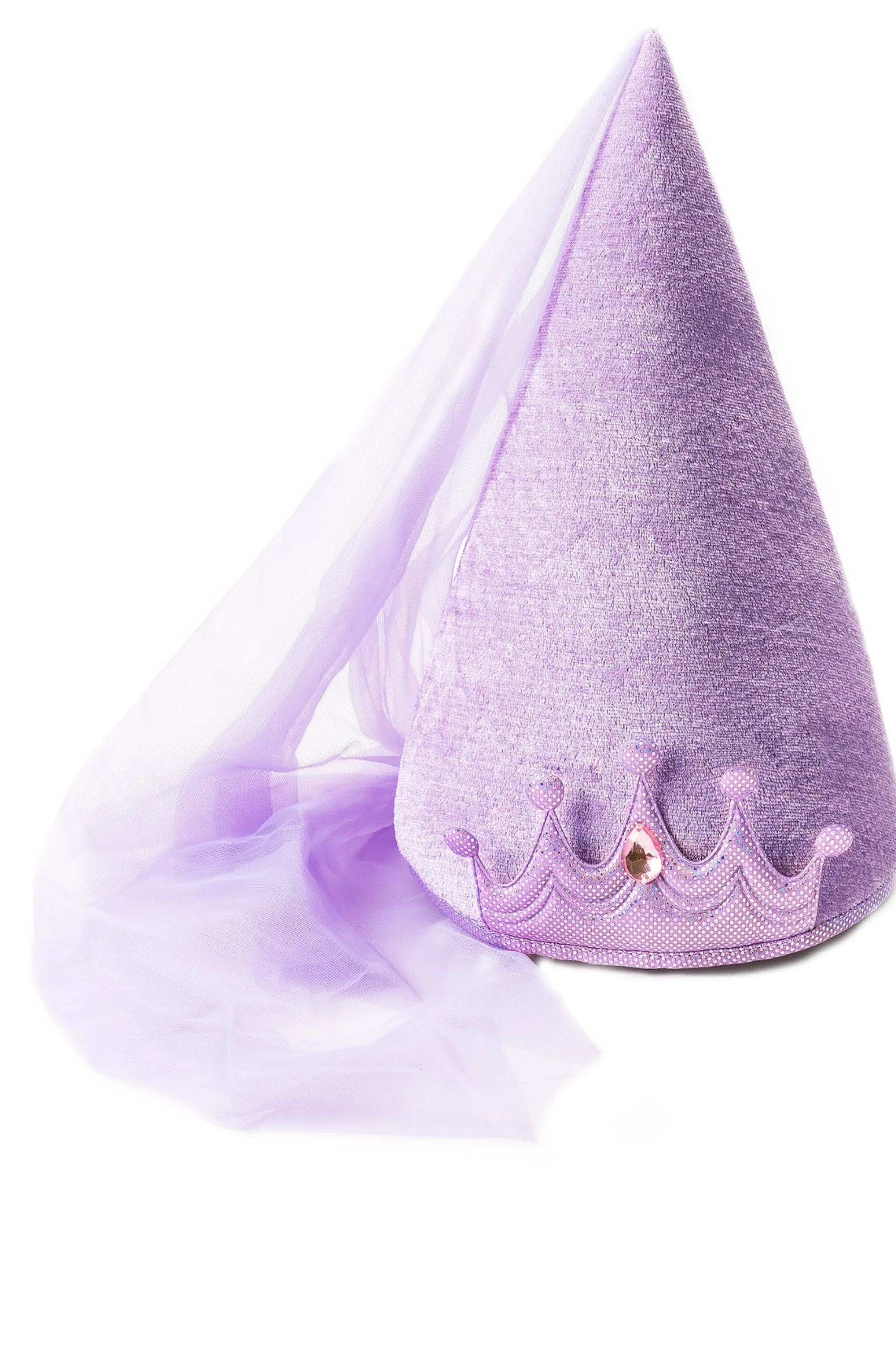 Little Adventures Accessories>Purple Princess Cone Hat