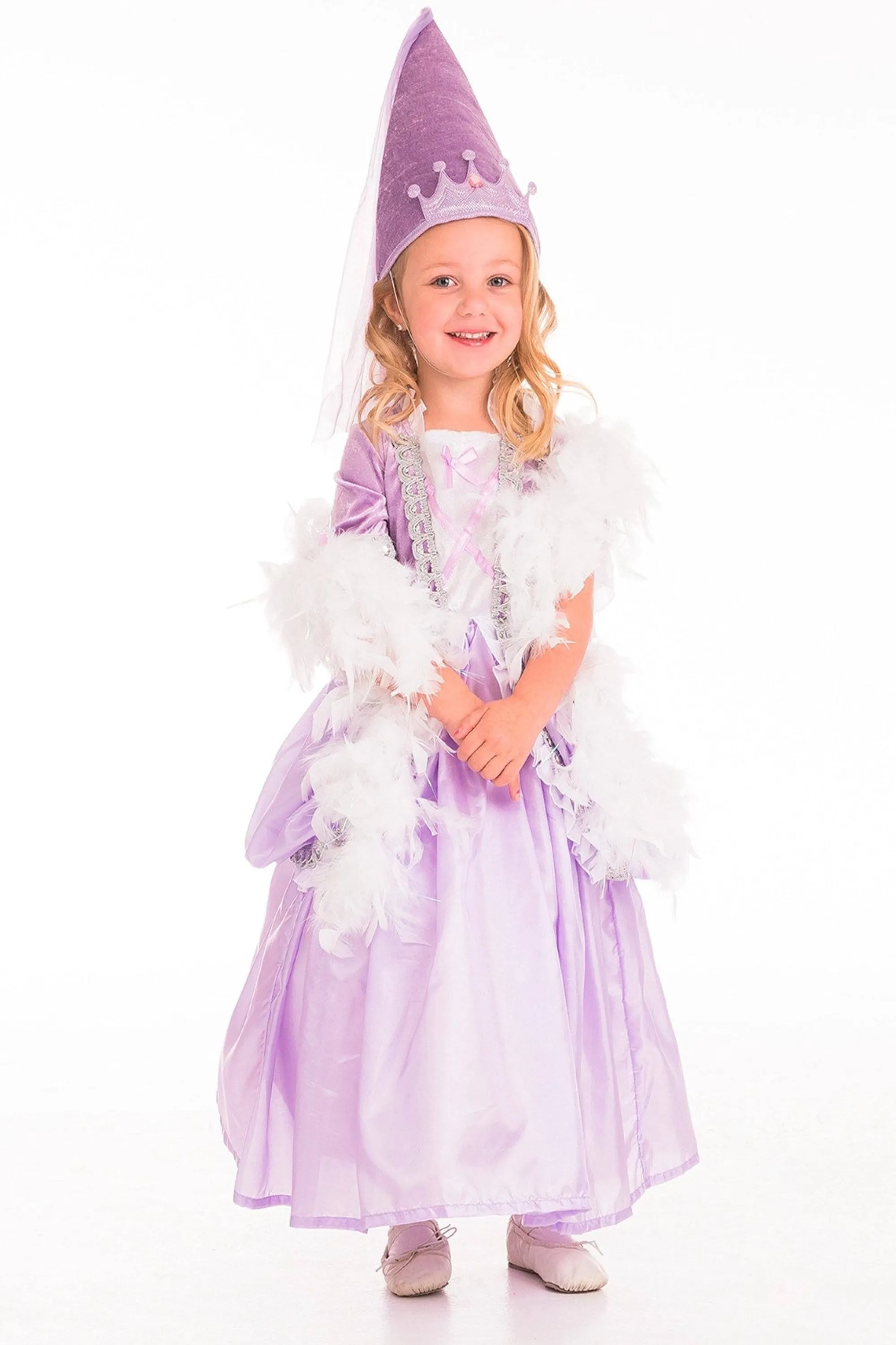 Little Adventures Accessories>Purple Princess Cone Hat