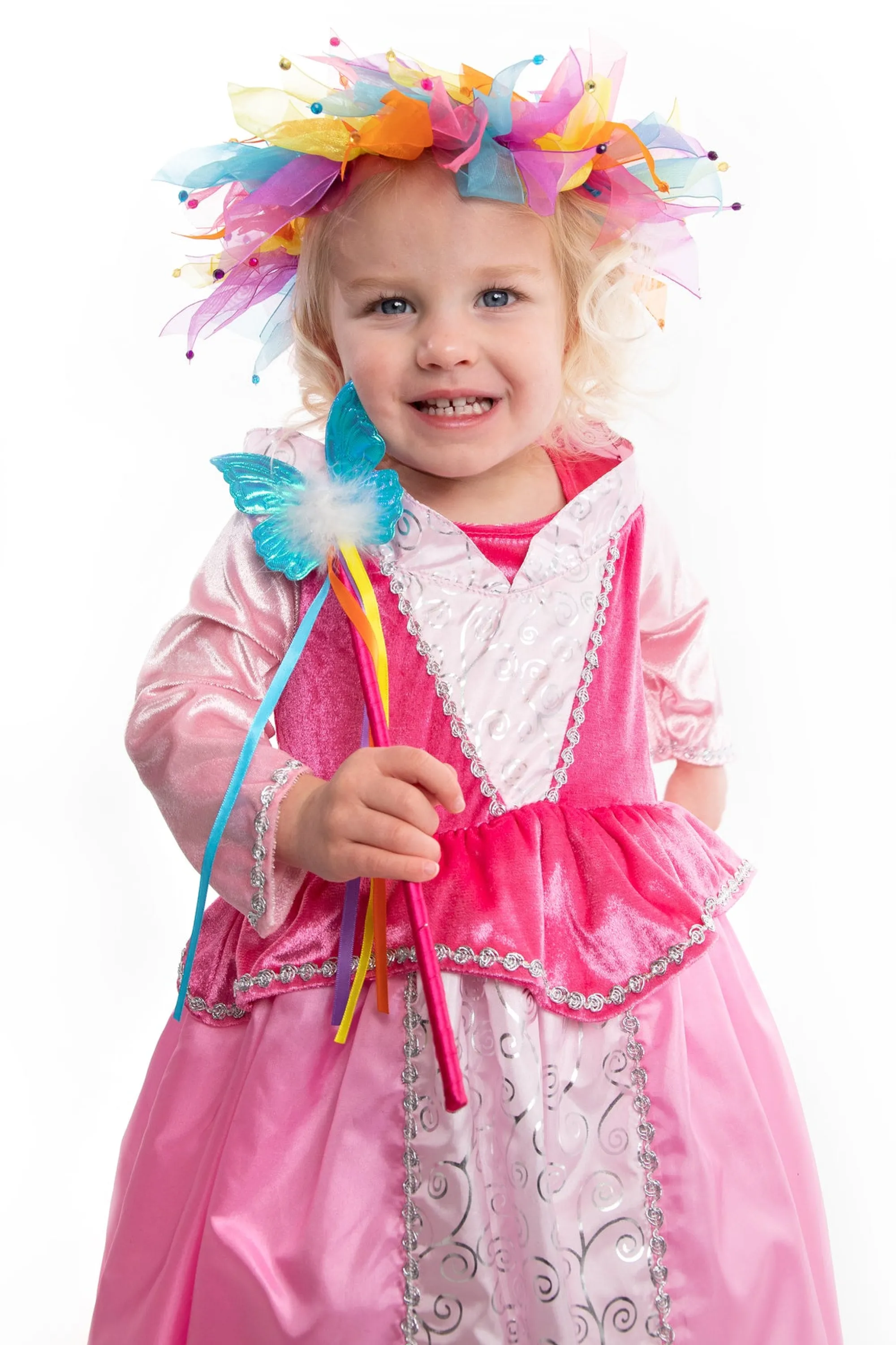 Little Adventures Accessories>Rainbow Fairy Halo & Wand