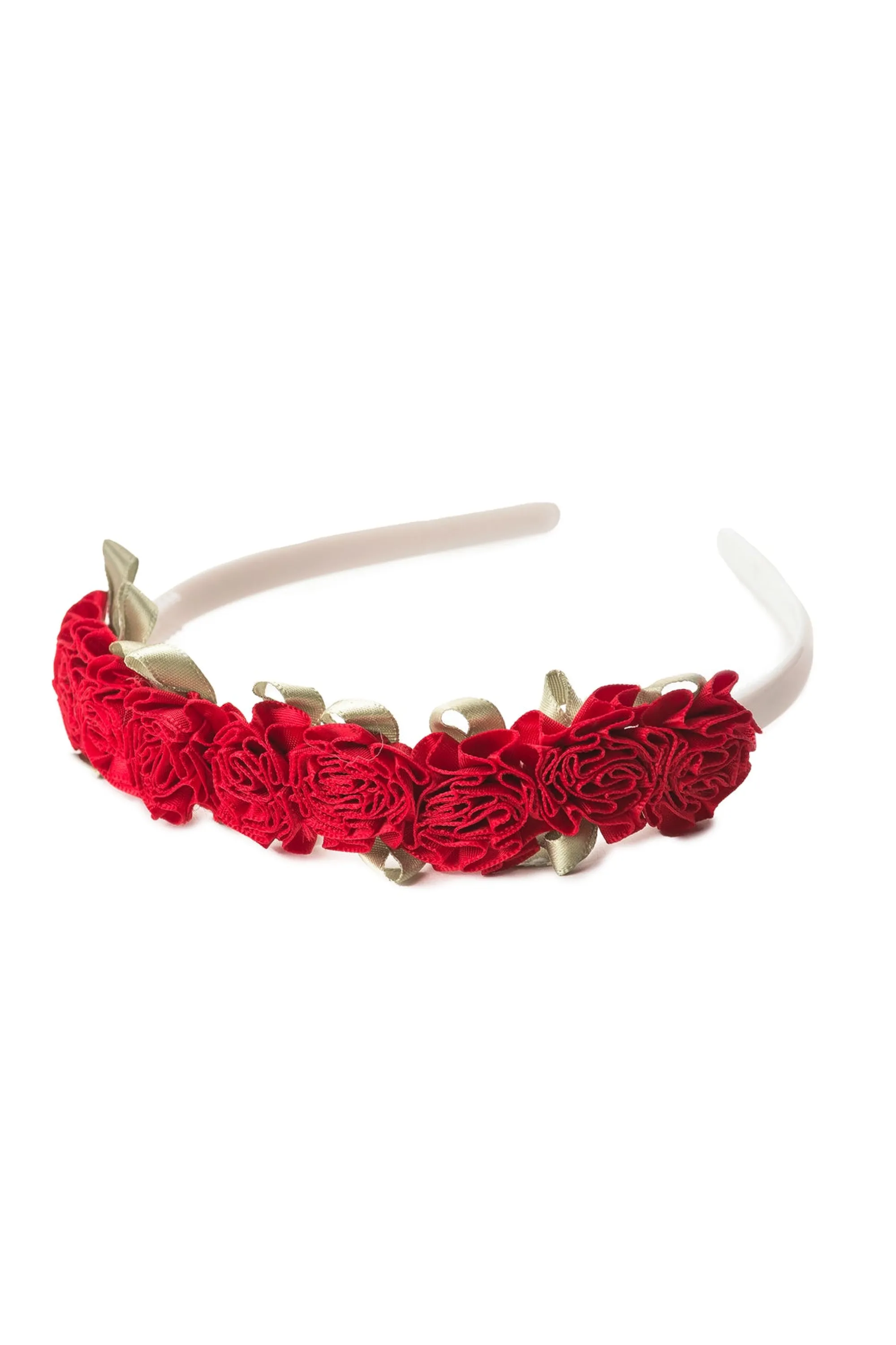 Little Adventures Accessories>Red Flower Headband