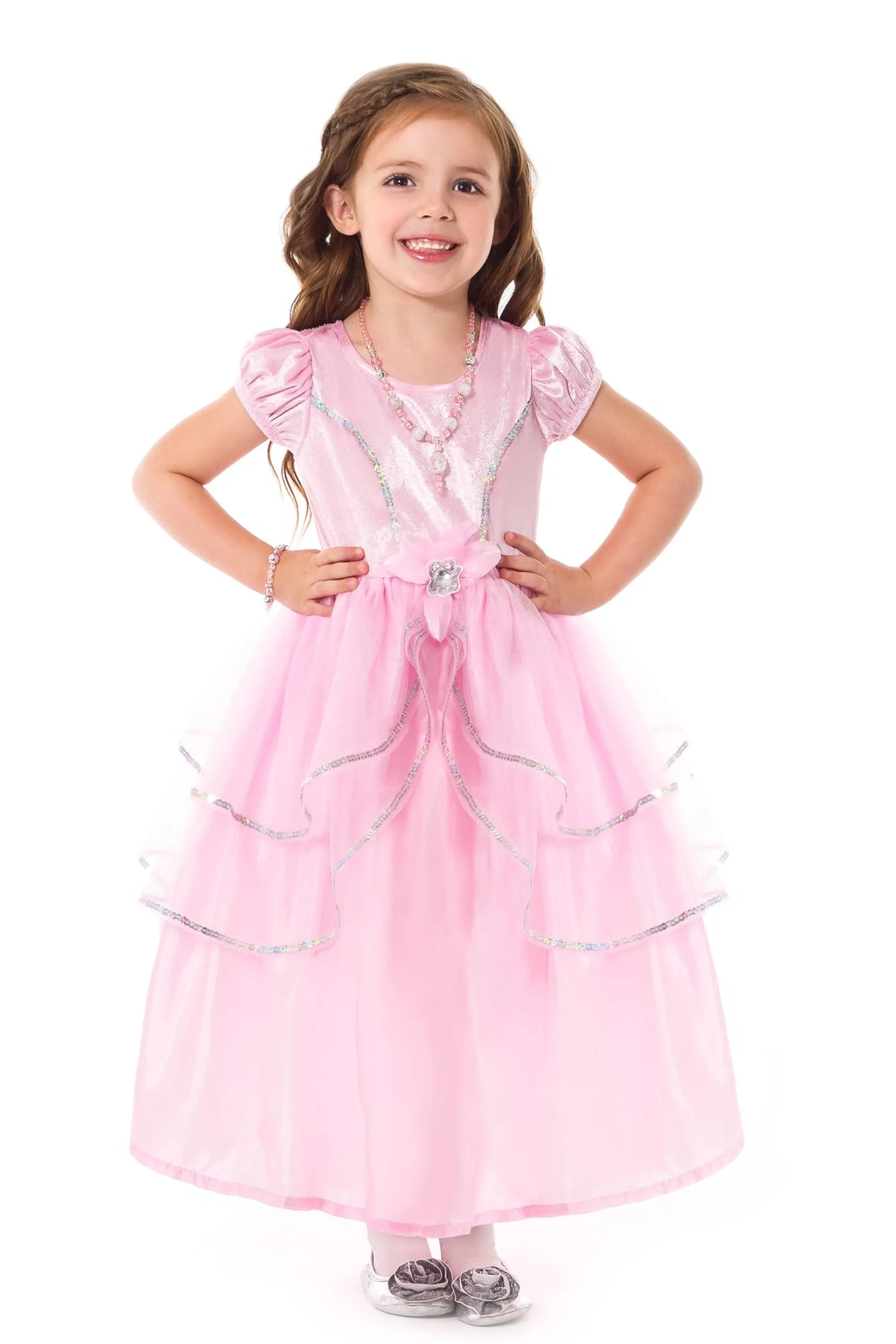 Little Adventures Dresses>Royal Pink Princess Dress