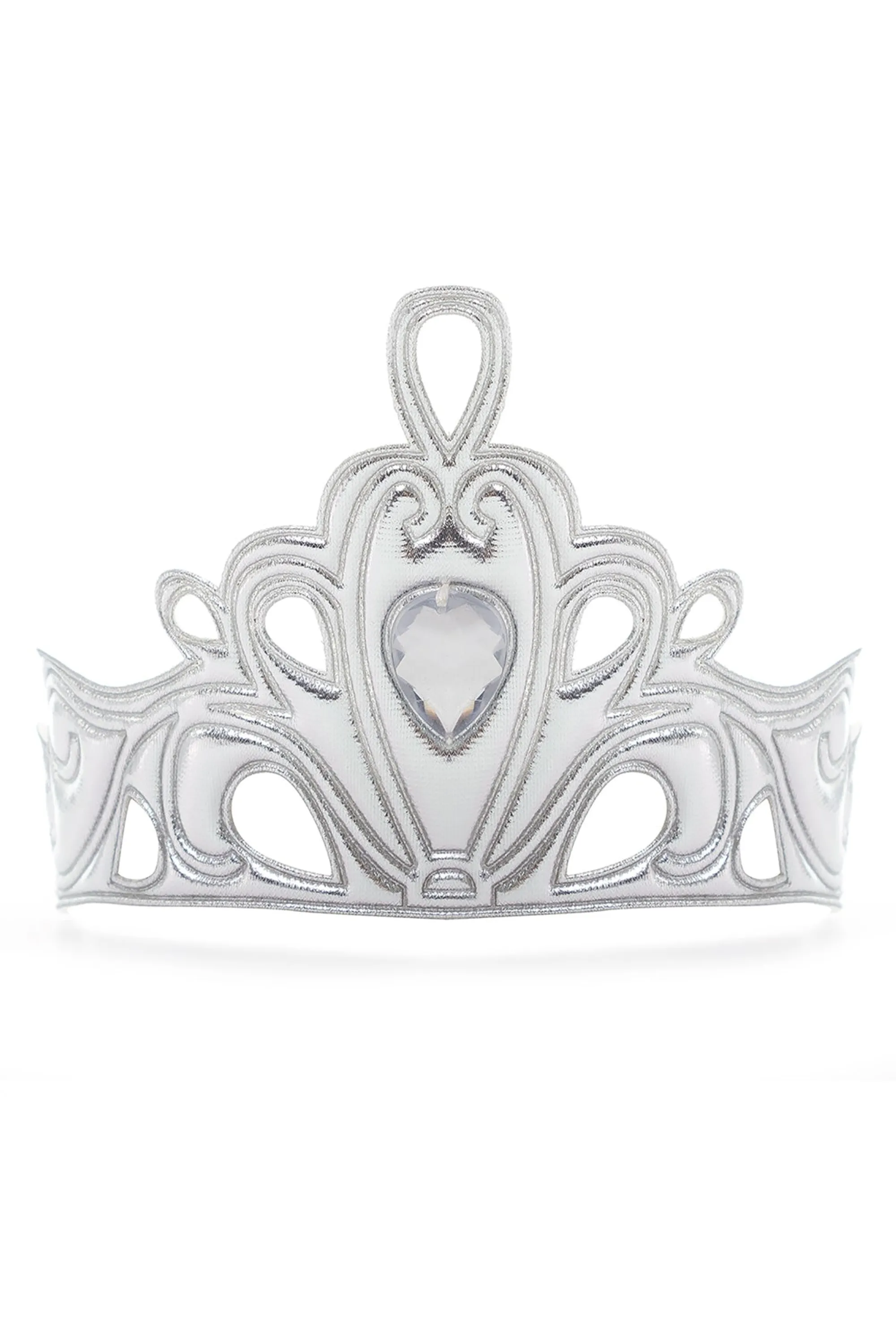 Little Adventures Accessories>Silver Diva Soft Crown