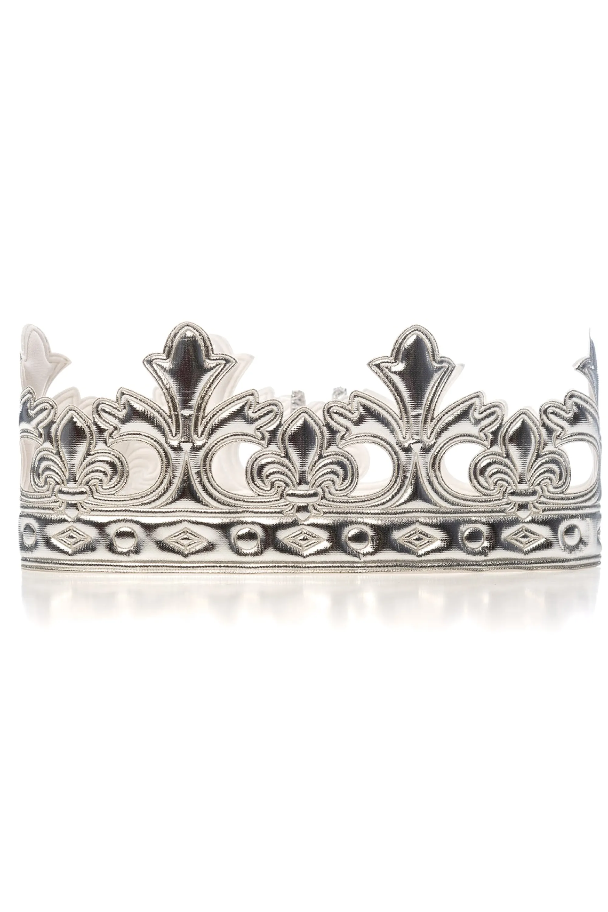 Little Adventures Accessories>Silver Prince Soft Crown