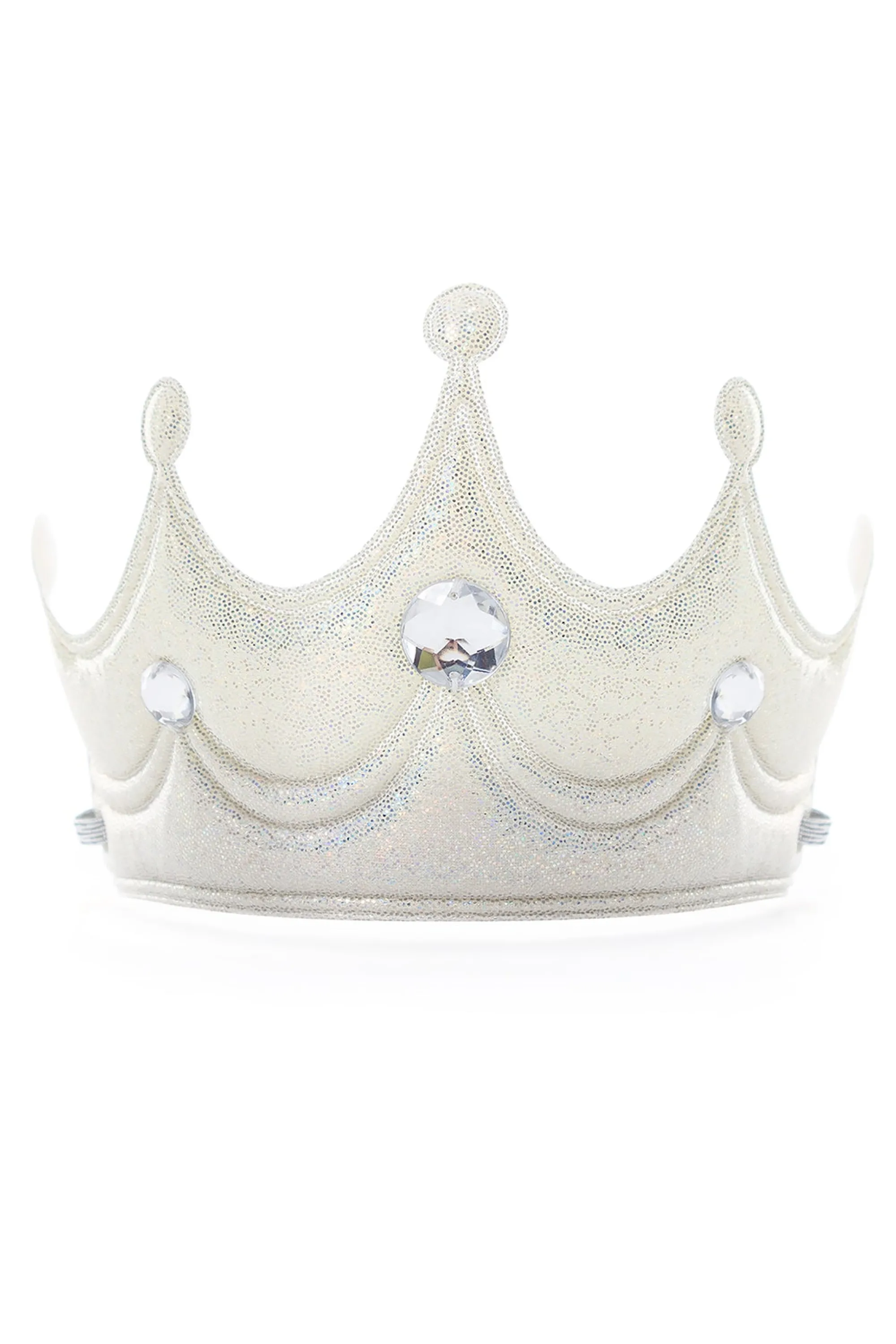 Little Adventures Accessories>Silver Princess Soft Crown