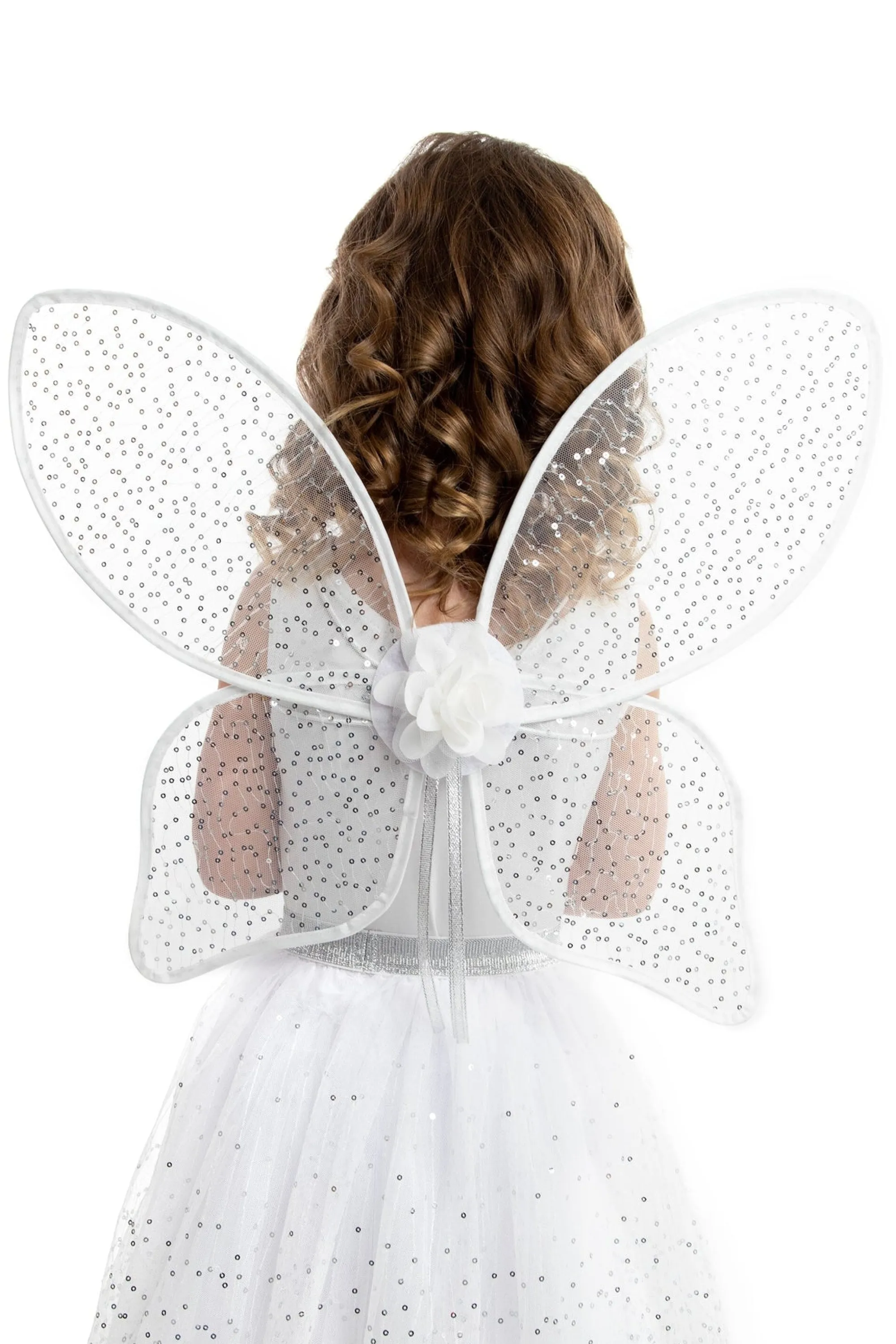 Little Adventures Accessories>Silver Shimmer Fairy Wings